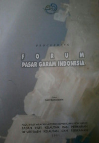 Image of Proceeding : Forum Pasar Garam Indonesia