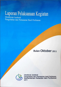 Image of Laporan Pelaksanaan Kegiatan Ditjen P2HP Bulan Oktober 2011