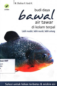 Budi Daya Bawal Air Tawar Di Kolam Terpal