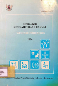 Indikator kesejahteraan rakyat = welfare indicators 2004