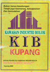 Kawasan industri Bolok Kupang