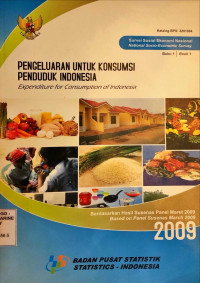 Pengeluaran Untuk Konsumsi Penduduk Indonesia 2009