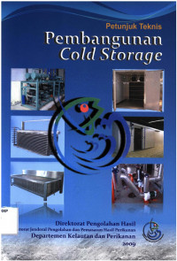 Petunjuk teknis : Pembangunan Cold Storage