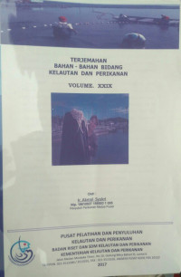Image of Kliping Terjemahan Beberapa Artikel Tentang : Bahan- Bahan Bidang Kelautan dan Perikanan Volume XXIX