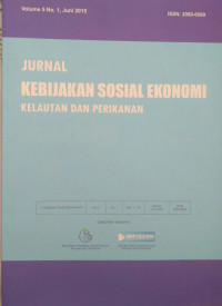 Image of Jurnal Kebijakan Sosial Ekonomi Kelautan dan Perikanan Vol.5/No.1/ Juni 2015