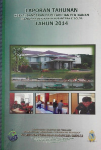 Kesyahbandaran di Pelabuhan Perikanan: Pelabuhan Perikanan Nusantara Sibolga Tahun 2014