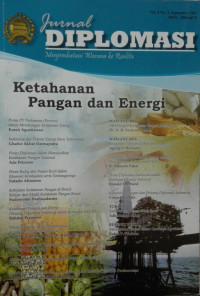 Jurnal Diplomasi Vol. 3 No. 3, September 2011