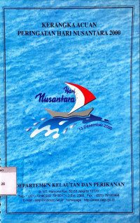 Kerangka Acuan Peringatan Hari Nusantara 2000