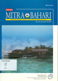 Jurnal Mitra Bahari Vol.1 No.1 Des 2006 - Mar 2007