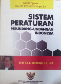 Sistem peraturan perundang-undangan Indonesia