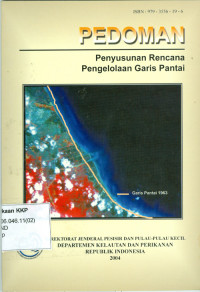 Pedoman Penyusunan Rencana Pengelolaan Garis Pantai